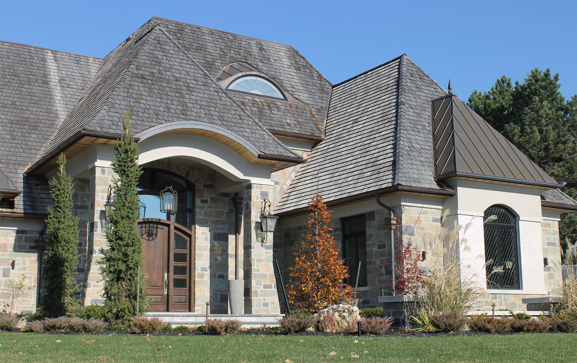 architectural windows with curves add height and elegance to your home